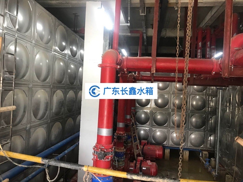 清遠騰訊項目消防水箱 1050立方